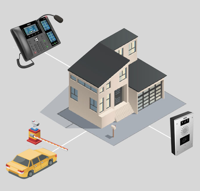 Консоль мониторинга и оповещения Fanvil X210i